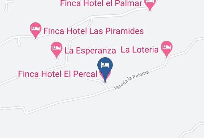 Montenegro - Finca Hotel El Percal Maps