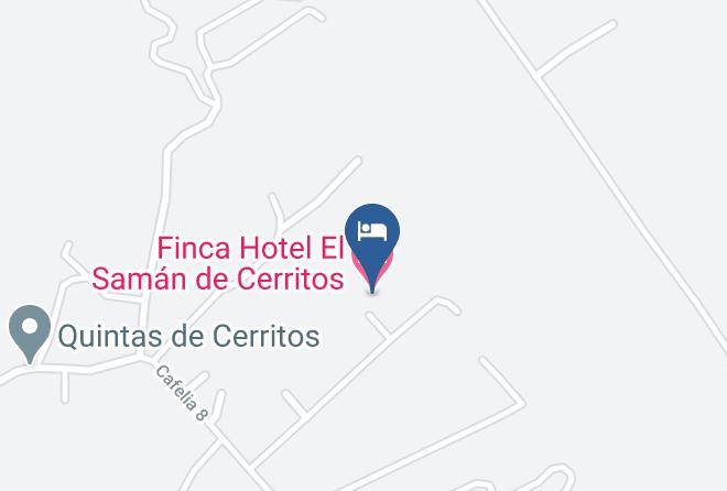 Pereira - Finca Hotel El Saman De Cerritos Maps