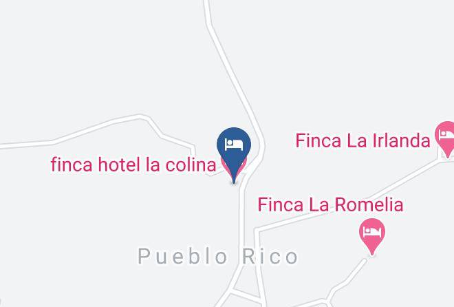 Quimbaya - Finca Hotel La Colina Maps