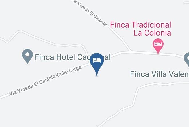 Montenegro - Finca Hotel La Colmena De Don Juaco Maps