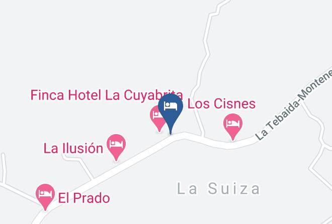 Montenegro - Finca Hotel La Cuyabrita Maps