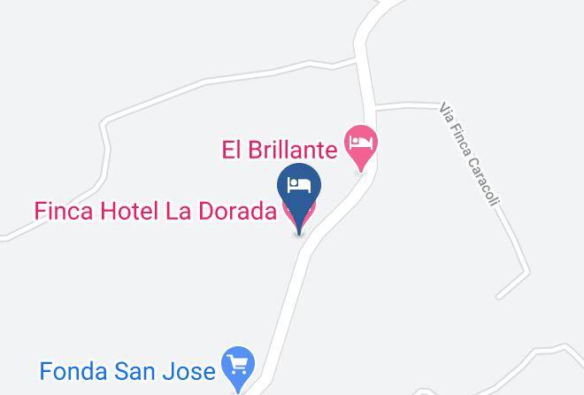 Montenegro - Finca Hotel La Dorada Maps