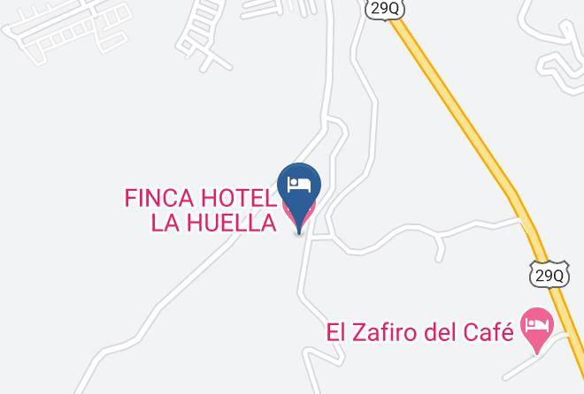 Montenegro - Finca Hotel La Huella Maps