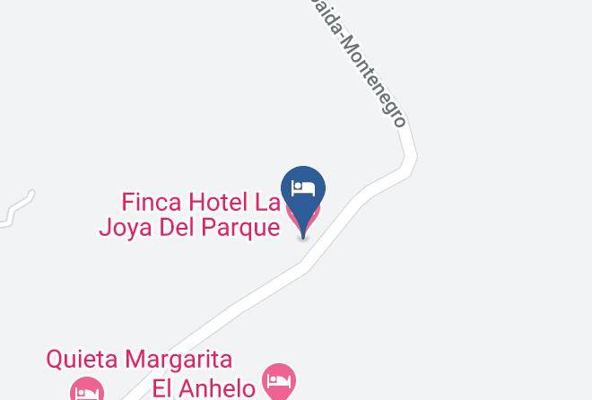 Montenegro - Finca Hotel La Joya Del Parque Maps