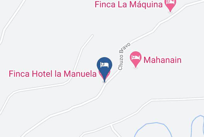 Montenegro - Finca Hotel La Manuela Maps