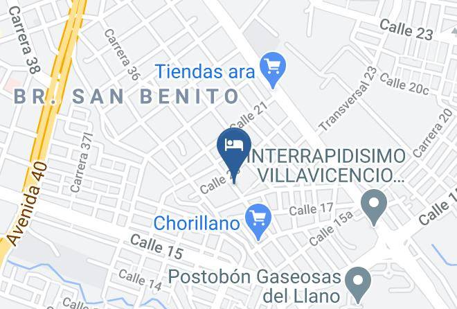 Villavicencio - Finca Hotel La Reserva Maps