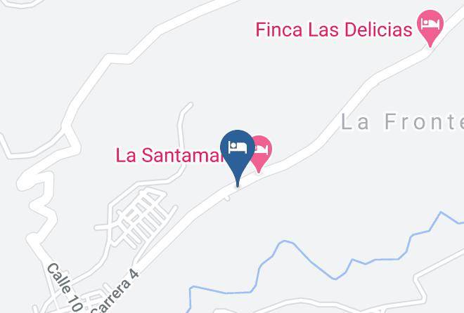 Montenegro - Finca Hotel Los Cafetos Maps