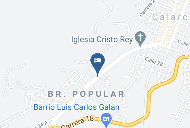 Finca Hotel Marta Cecilia Map