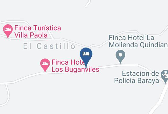 Montenegro - Finca Hotel Molienda Quindiana Maps