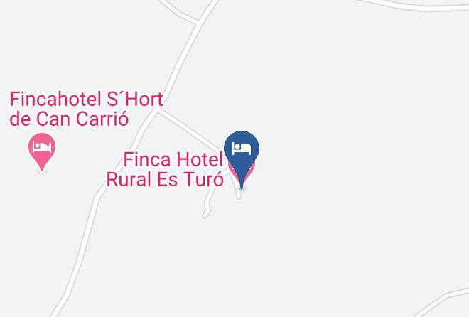 Finca Hotel Rural Es Turo Map