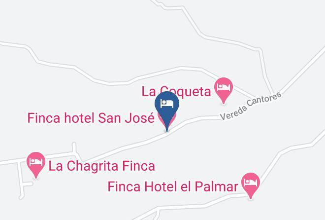 Montenegro - Finca Hotel San Jose Maps