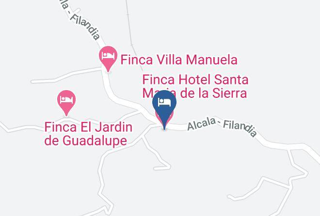 Alcala - Finca Hotel Santa Maria De La Sierra Maps