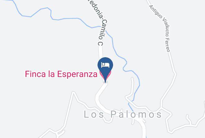 Finca La Esperanza Map