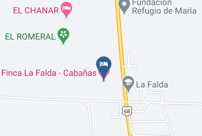 Cerrillos - Finca La Falda Cabanas Maps