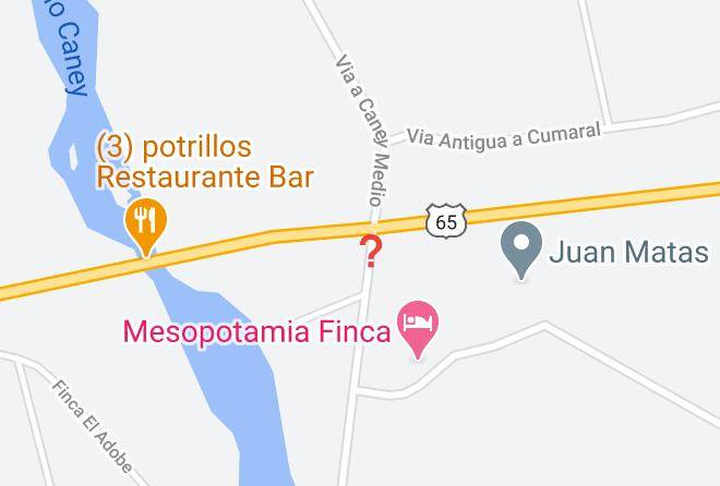 Finca La Liliana Map