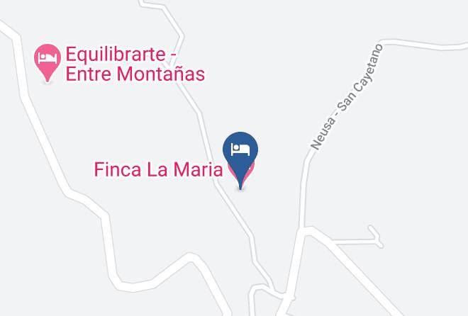 Finca La Maria Map