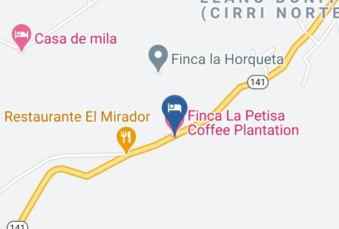 Naranjo - Finca La Petisa Coffee Plantation Maps