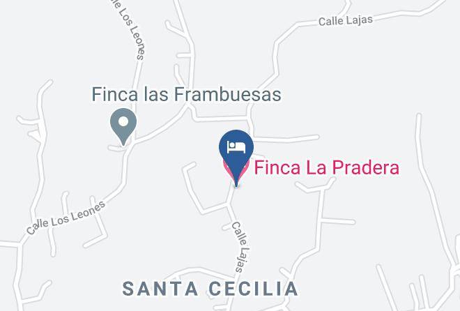 San Isidro - Finca La Pradera Maps