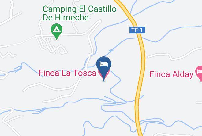Santa Cruz De Tenerife - Finca La Tosca Maps