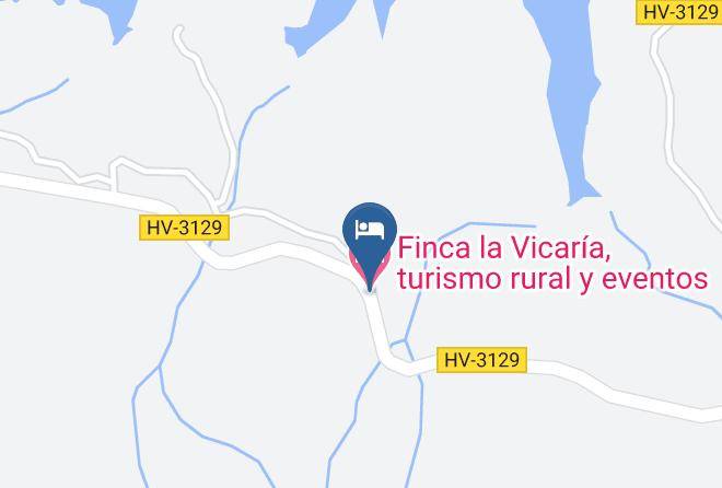 Finca La Vicaria Turismo Rural Y Eventos Map