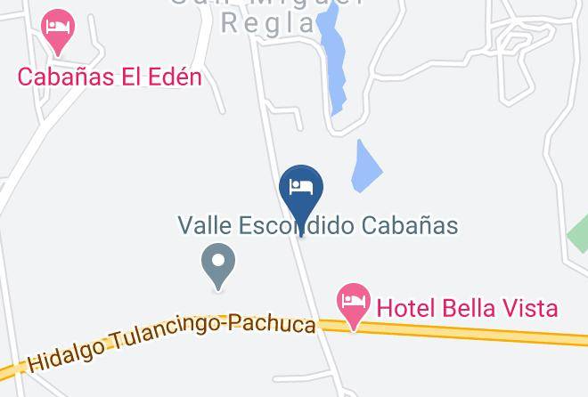 Huasca De Ocampo - Finca Las Bovedas Maps
