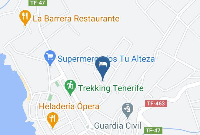 Santa Cruz De Tenerife - Finca Las Damas Maps