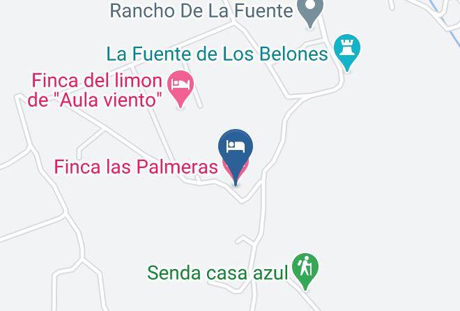 Finca Las Palmeras Map