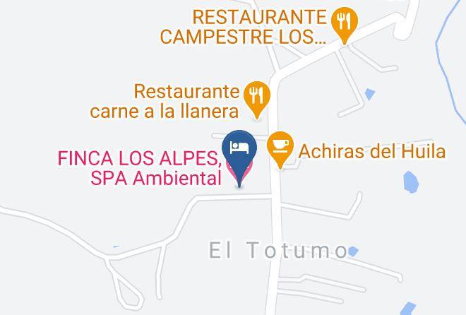 Ibague - Finca Los Alpes Spa Ambiental Maps