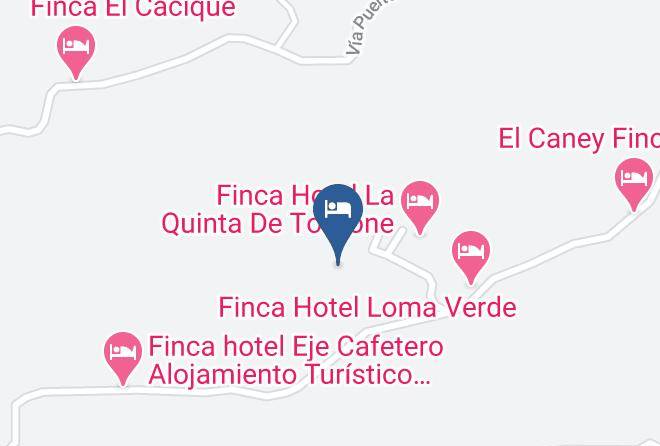 Quimbaya - Finca Los Arreboles Quimbaya Maps