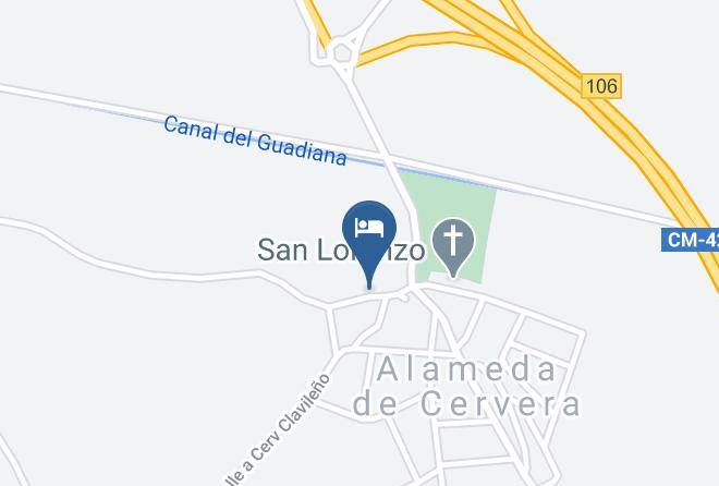 Ciudad Real - Finca Los Molinos Maps