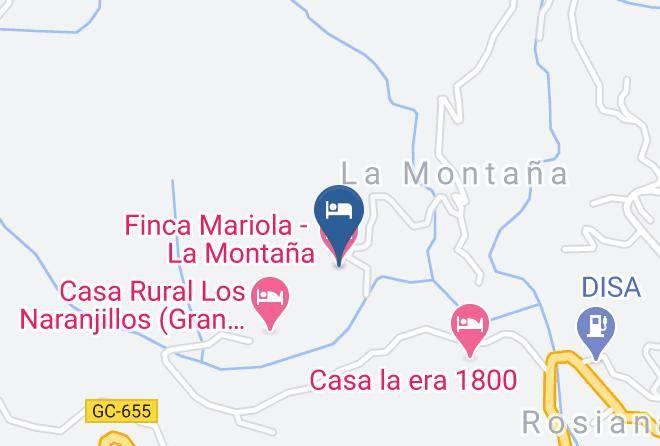 Las Palmas - Finca Mariola La Montana Maps