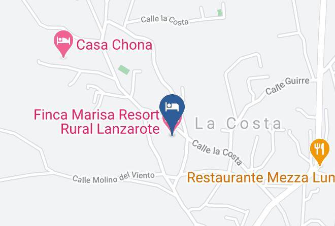 Las Palmas - Finca Marisa Resort Rural Lanzarote Maps