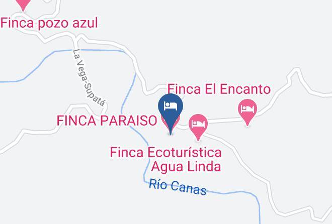 La Vega - Finca Paraiso Maps