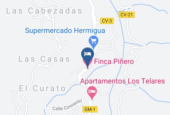 Santa Cruz De Tenerife - Finca Pinero Maps