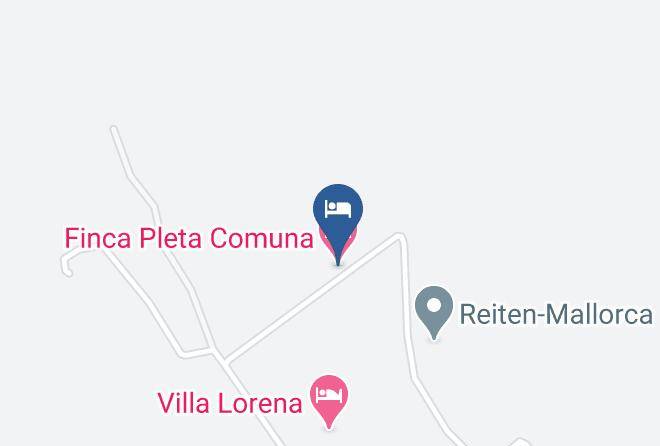 Baleares - Finca Pleta Comuna Maps
