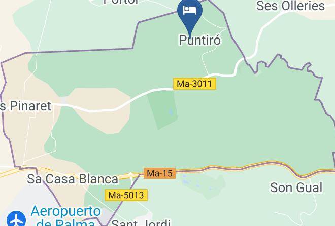 Finca Puntiro Map