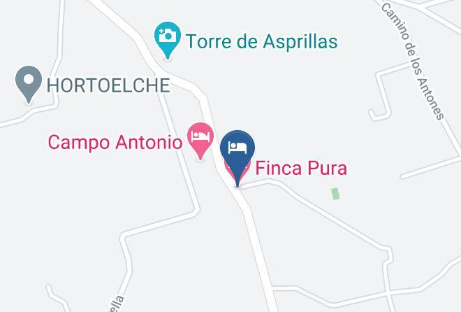 Finca Pura Map