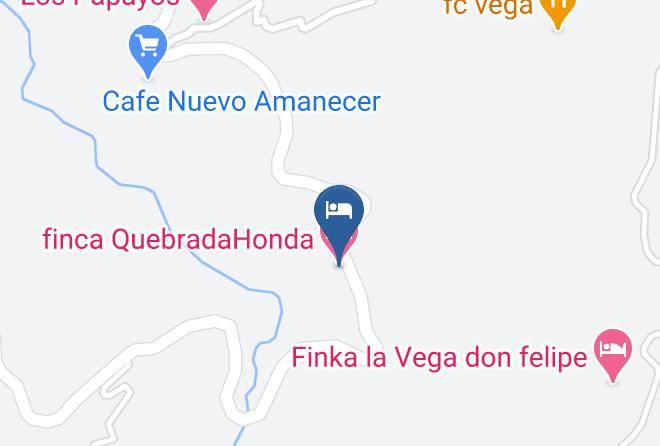 La Vega - Finca Quebradahonda Maps