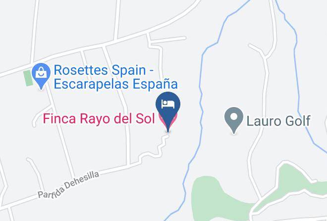 Malaga - Finca Rayo Del Sol Maps
