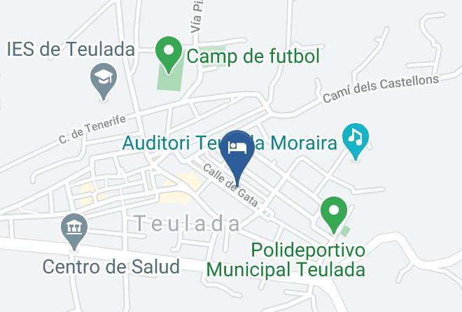 Finca's El Tesoro Lliber Map