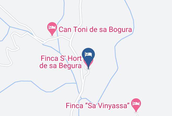 Baleares - Finca S' Hort De Sa Begura Maps