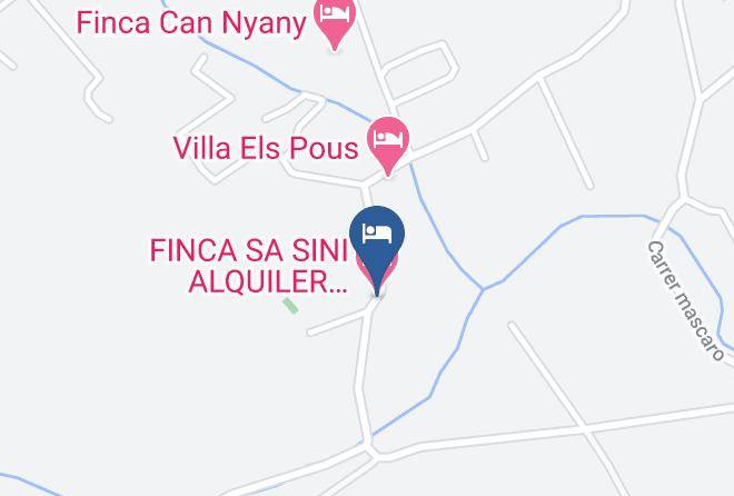 Baleares - Finca Sa Sini Alquiler Vacacional Maps