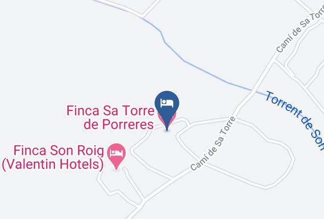 Finca Sa Torre De Porreres Map