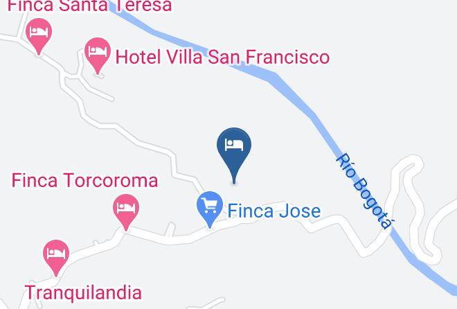 San Antonio Del Tequendama - Finca San Juan Maps