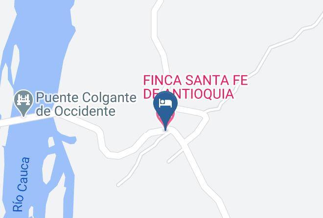 Olaya - Finca Santa Fe De Antioquia Maps