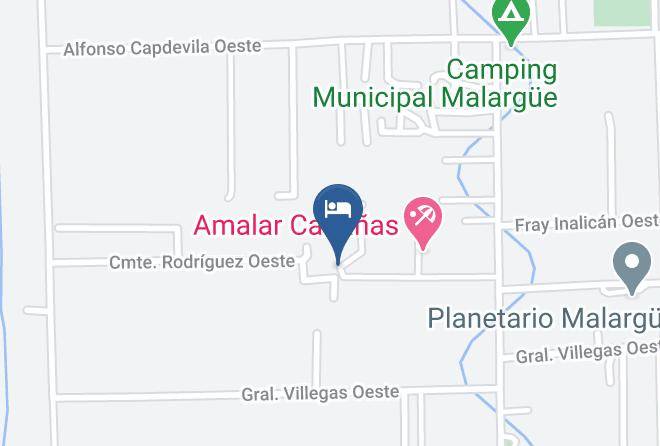 Malargue - Finca Santa Maria Maps