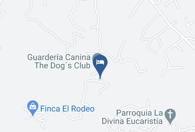 Finca Santa Rita Map