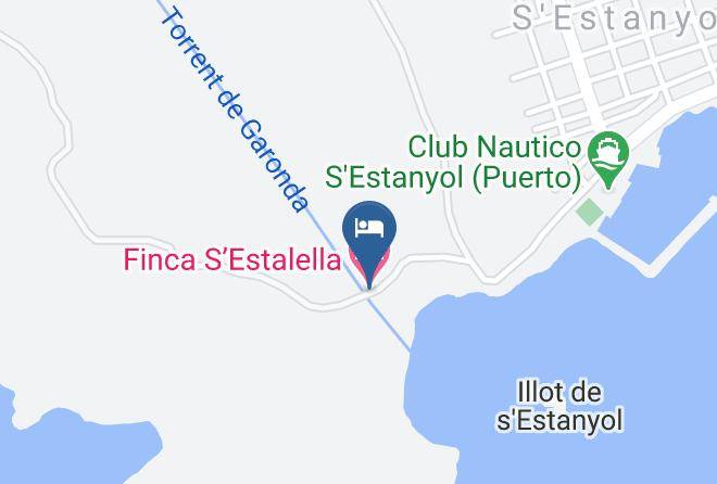 Finca Sestalella Map