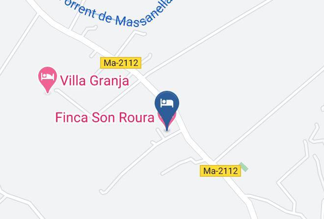 Baleares - Finca Son Roura Maps
