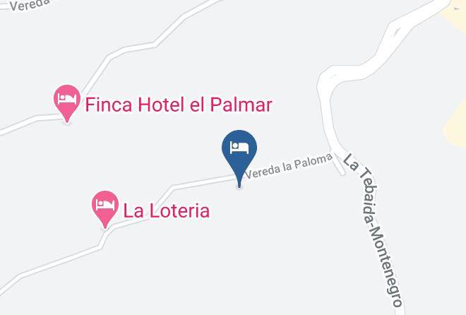 Montenegro - Finca Suite La Pradera Maps